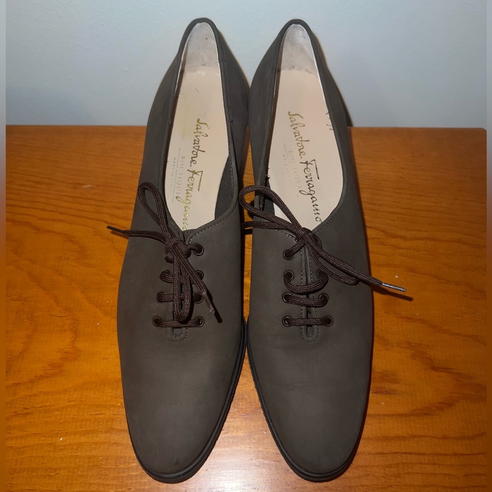 Salvatore Ferragamo MUSTANG SUEDE CALF shoes